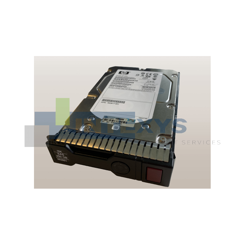 Disque HP 3 To SAS 6G 7,2K 3,5" SC (653959-001)